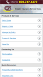 Mobile Screenshot of greaterinsurance.com